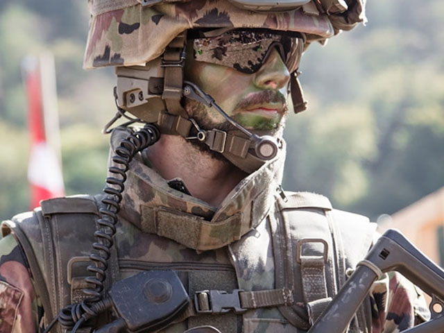 An Australian Defence Force member